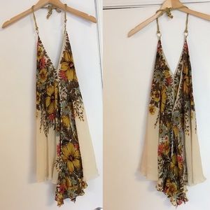 Urban Outfitters silk top - Brand Keimshi & Blue